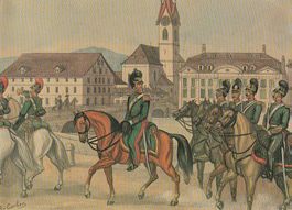 Zürcher Dragoner, 1837-1847, von A.v. Escher