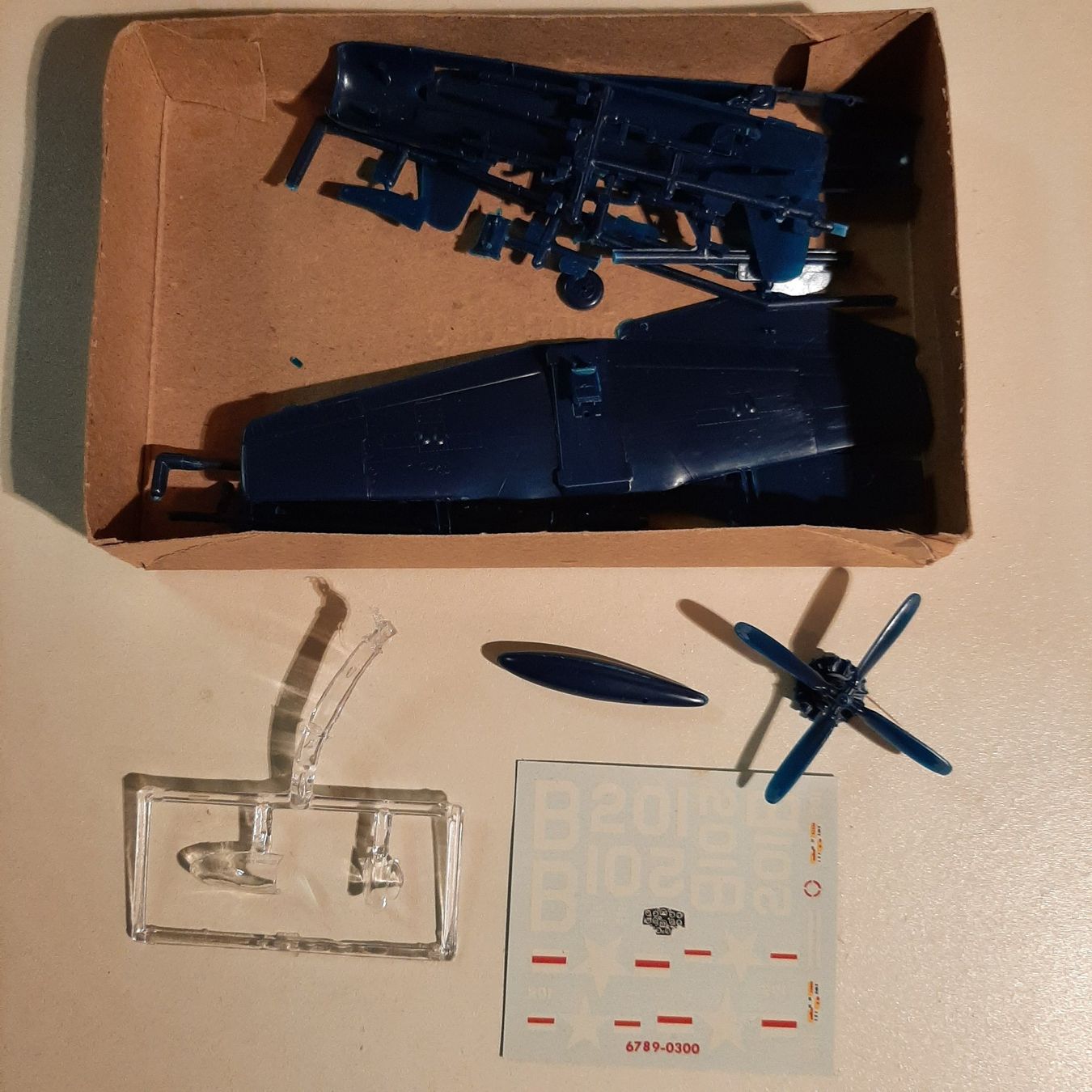Kit di modellismo & Modellini statici: 3064 ... Grumman F8F Bearcat ... Monogram 6789 – Usato da Bonstetten venduto da Benibanny59 2