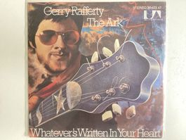 Gerry Rafferty Single - The Ark / Whatever Written In Your…
