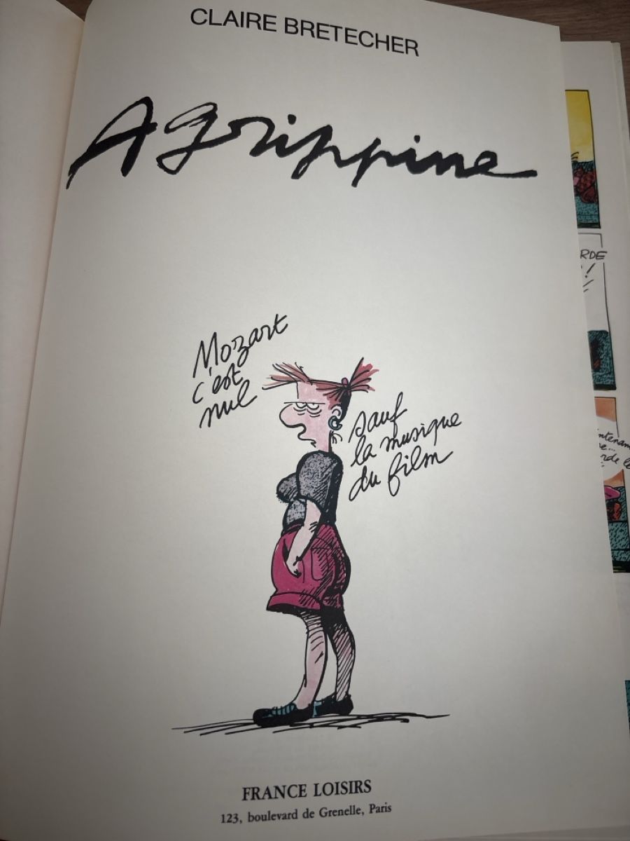 Comics: Agrippine , de Claire Bretecher – Gebraucht aus Porrentruy von Servo26 2