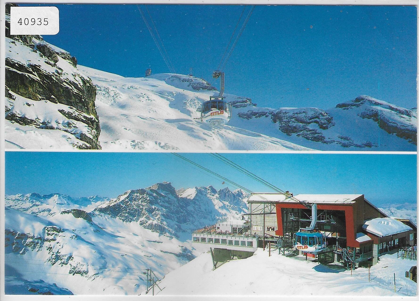 Cartoline postali: Titlisbahn 2. Sektion – Usato da Ettingen venduto da Kartenplanet