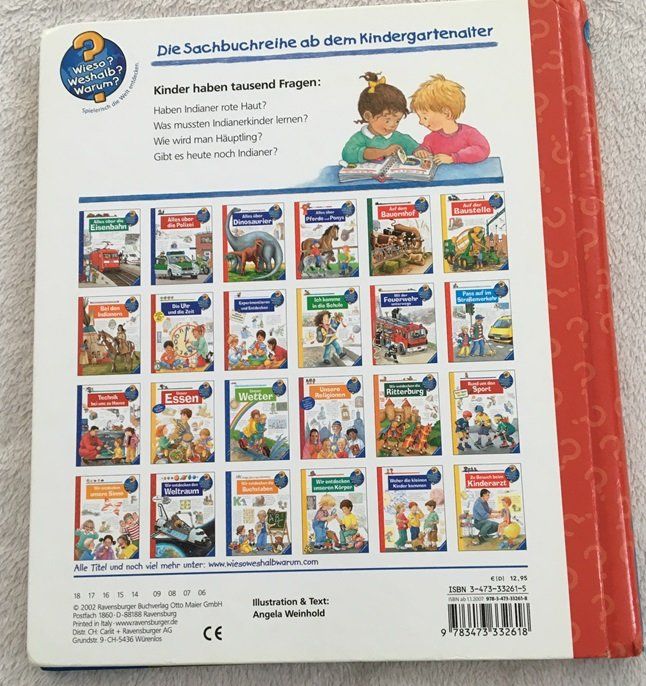 Bücher: Ravensburger Sachbuch "Bei den Indianern" – Gebraucht aus Grüningen von tienda100 1