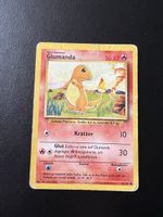 Pokemonkarte Glumanda Deutsch Base Set