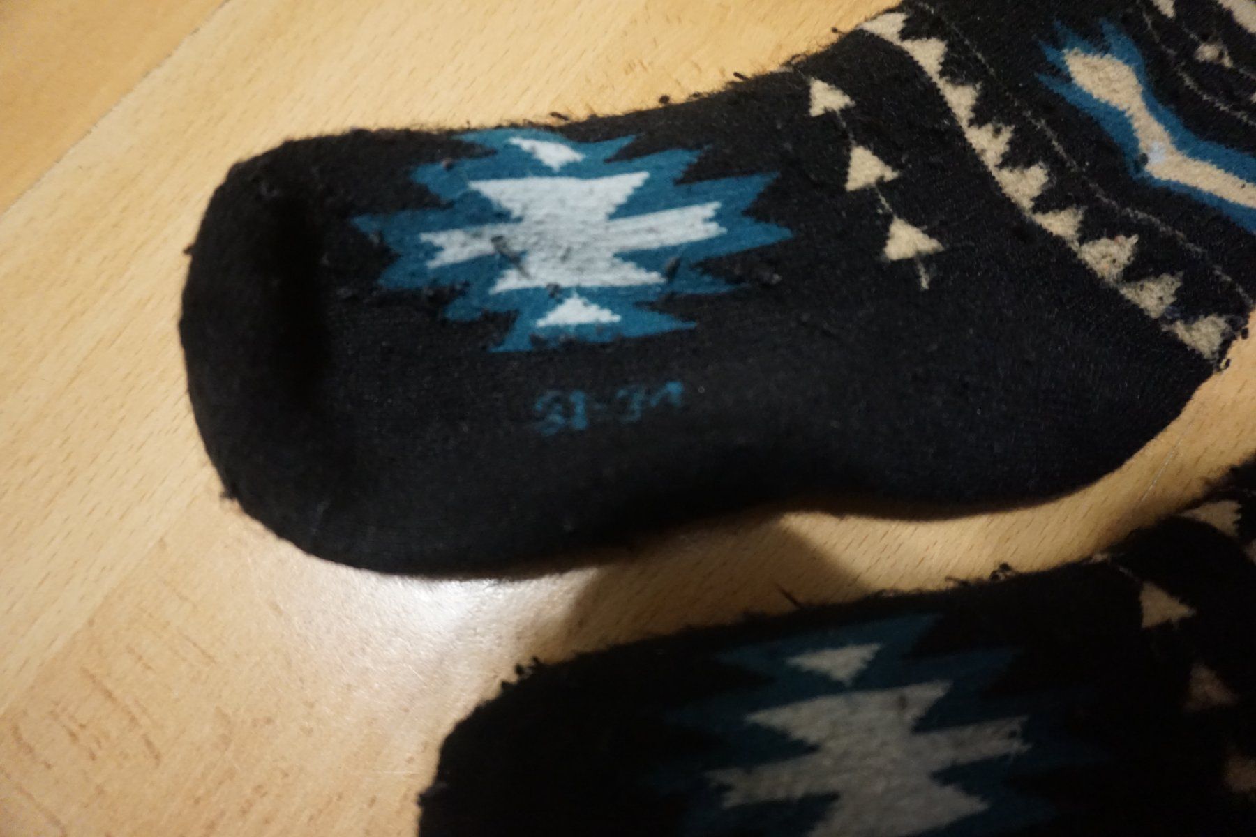 Rohner Calze per bambini: Ski-Socken von Rohner, Gr. 31-34 – Usato da Zürich venduto da einalemjena 1
