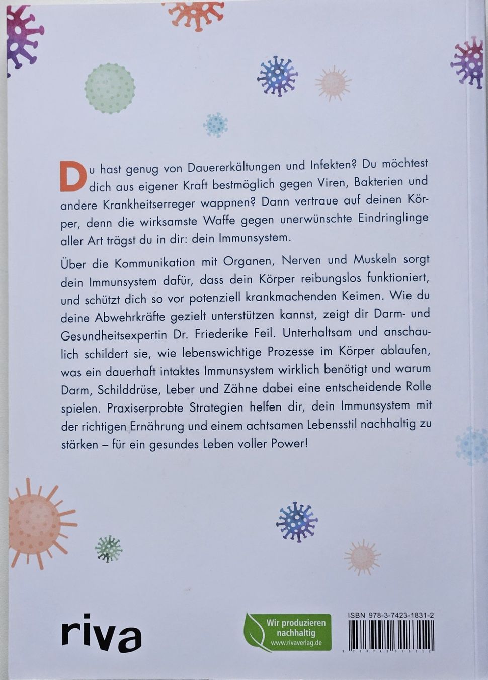 Bücher: Immun Power Dr. Friederike Feil – Gebraucht aus Seengen von Weitergeber 1