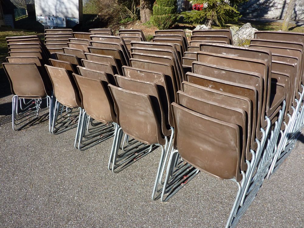 110 stapelbare Stühle Gartenstühle Stapelstühle Schaffner 8