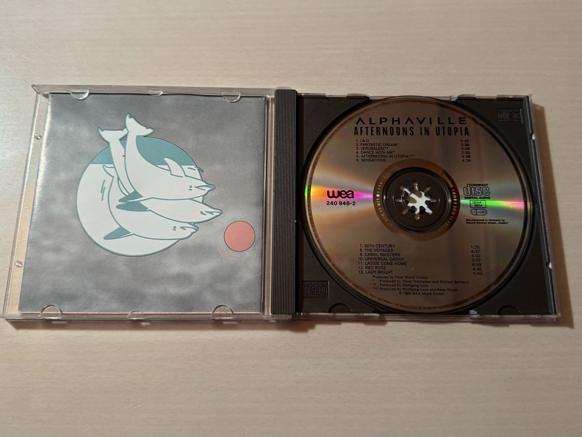 CDs: Alphaville - Afternoons In Utopia (CD) Kult! – Gebraucht aus Oberried Brienz von Chyara 2