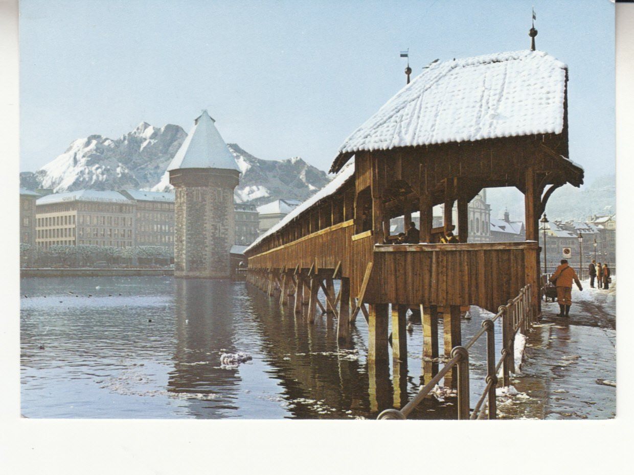 Ansichtskarten: Luzern 1988 – Gebraucht aus Bürglen TG von StampGraf