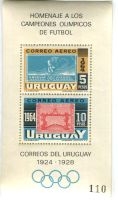Block "Olympische Spiele". Uruguay