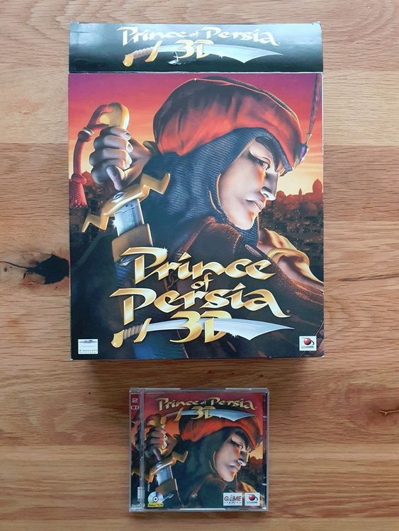 PC Game Prince of Persia 3D (1999) Big Box mit Klappcover (Gebraucht ...