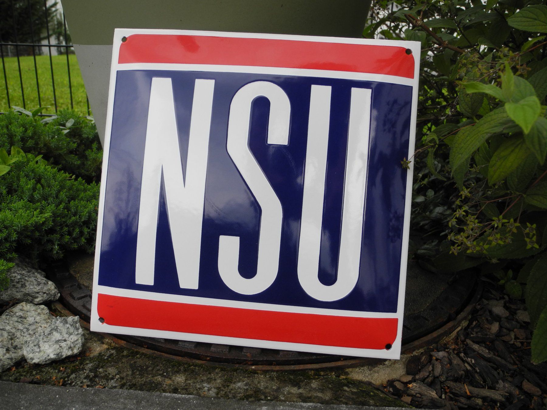 Insegne: NSU MOTORRAD EMAILLESCHILD – Nuovo (secondo la descrizione) da Reinach AG venduto da Huckleberrysix 3