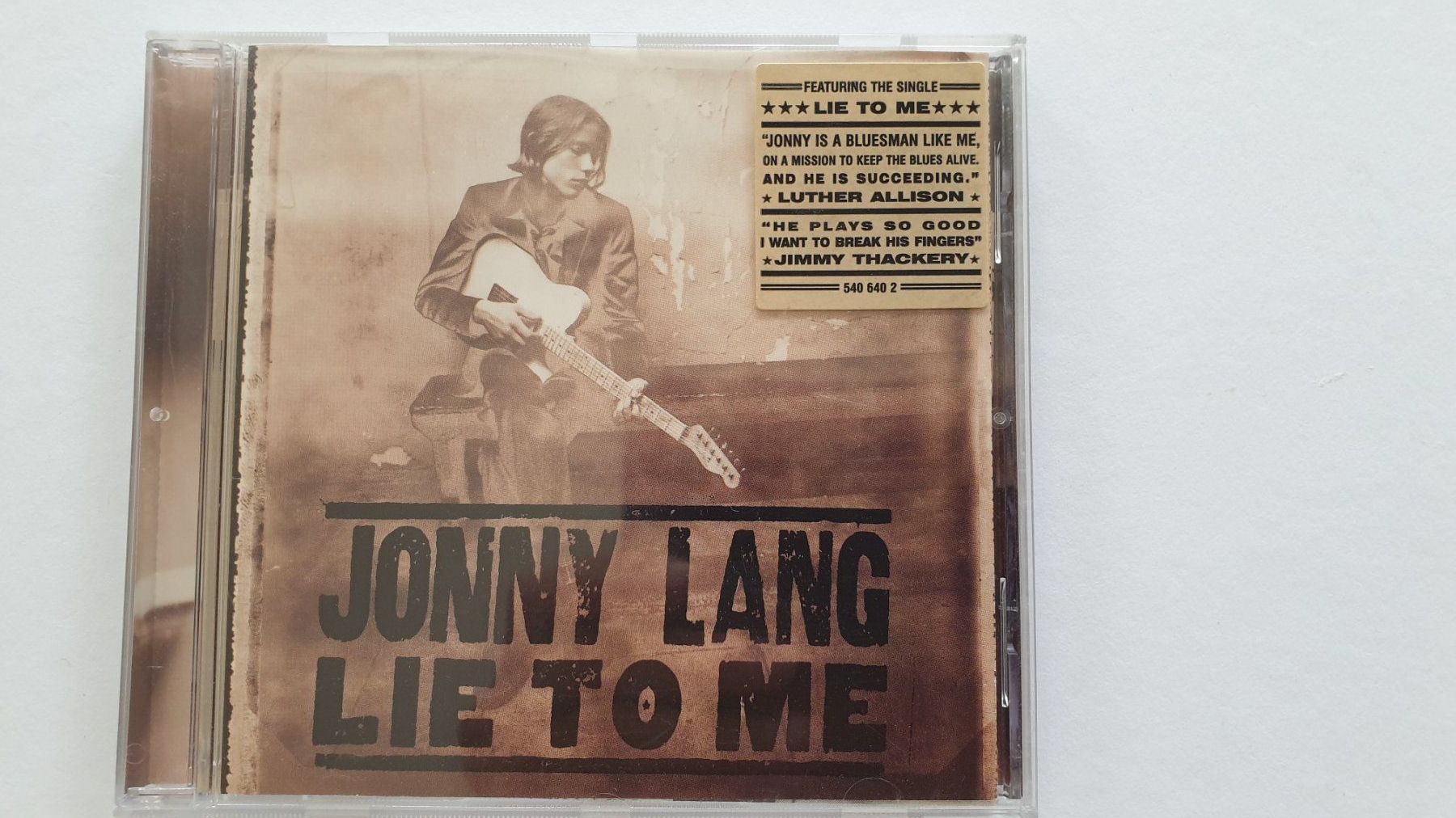 CD: Jonny Lang. Lie to me. – Usato da Goldach venduto da armando_r
