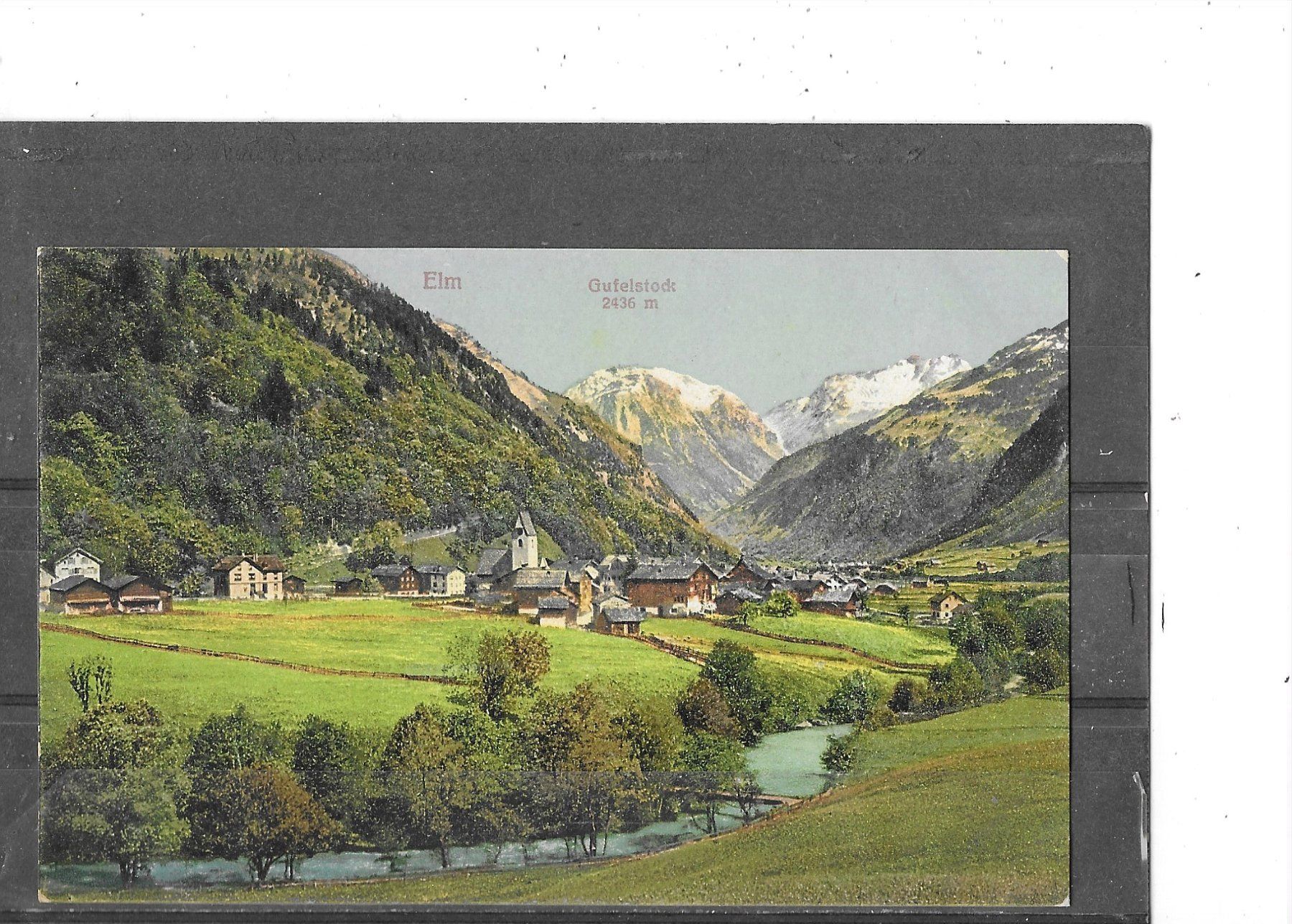 Cartoline postali: GL Elm 1920 – Usato da Schocherswil venduto da Wilare