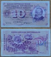 10 Franken Note Schweiz