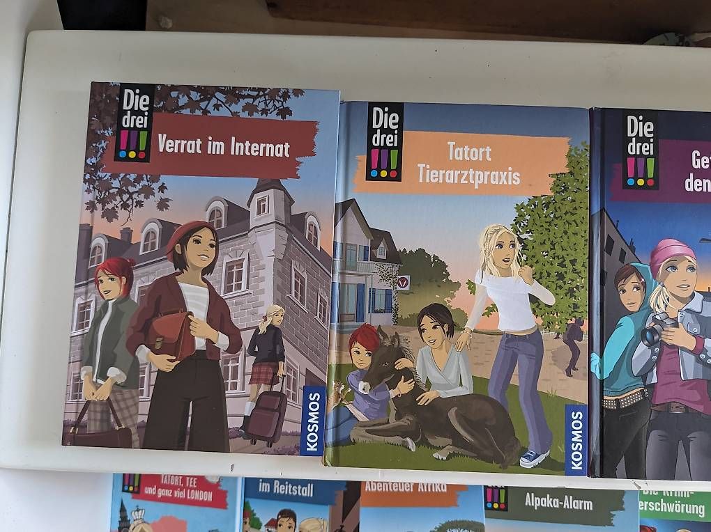 Bücher: Die drei !!! – Gebraucht aus Bremgarten b. Bern von Kalamaki 3