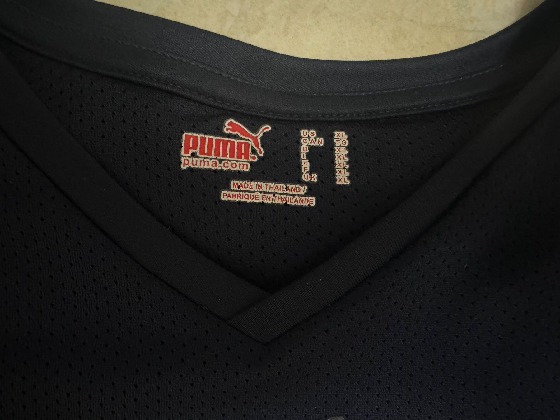 Puma Canottiere & Pantaloni: David Bellion - Girondins Bordeaux - matchworn – Usato da Thalwil venduto da Ninuzzo 2