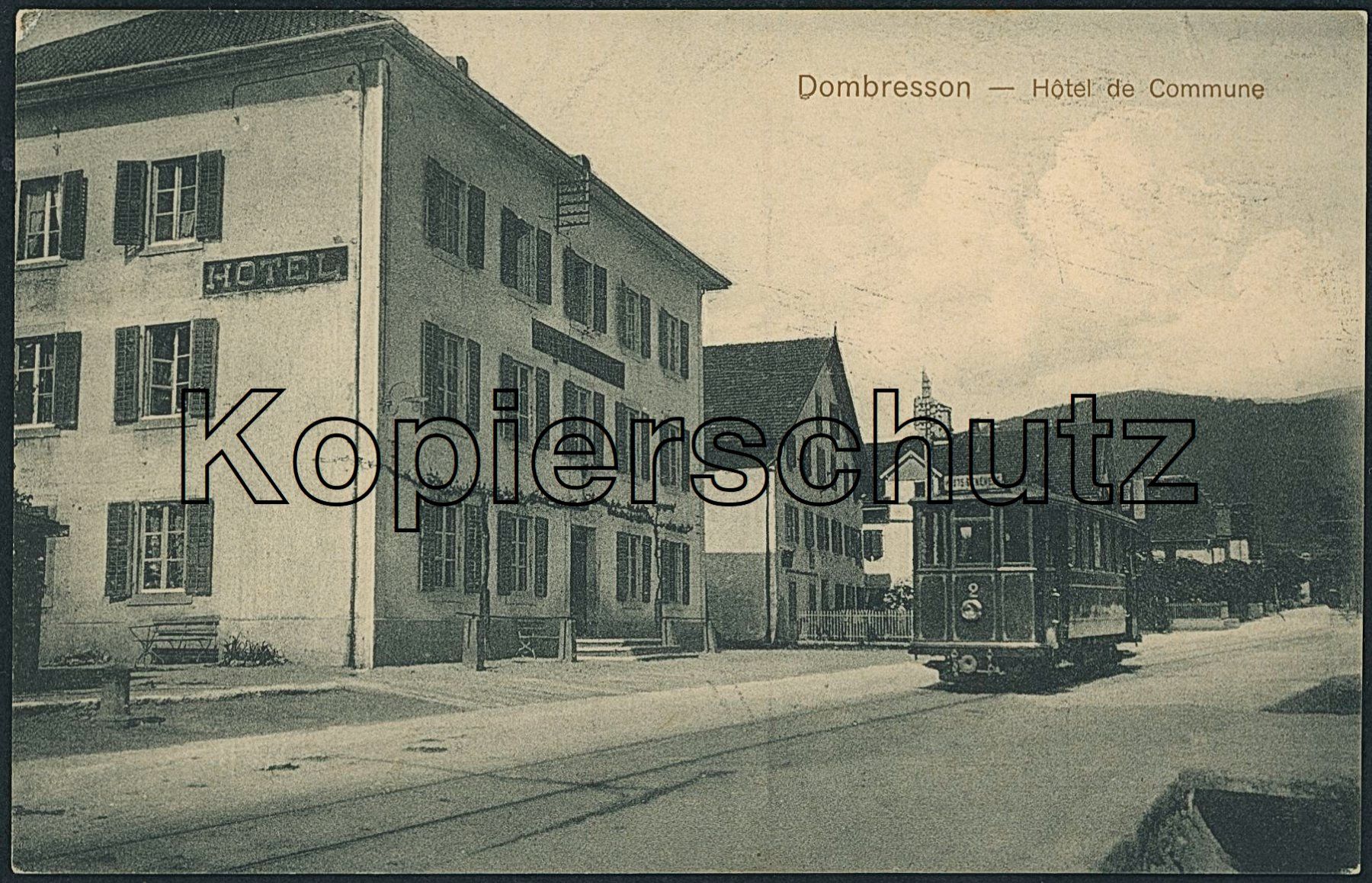 Cartes postales: NE Dombresson - Tram VR – D'occasion à Schindellegi par masutka7