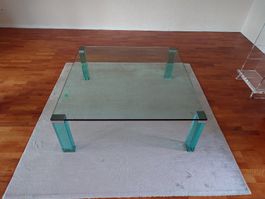 Glas Couchtisch Wohnzimmertisch Designerstück