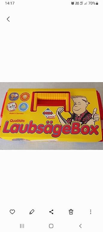 Seghe: Laubsäge Box – Usato da Niederönz venduto da Elisabeth67