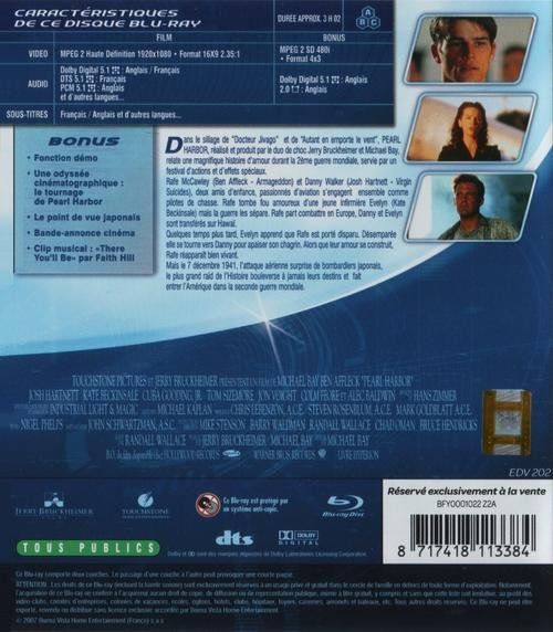 Tutti i DVDs: PEARL HARBOR – Nuovo (secondo la descrizione) da Bursins venduto da Adabel 1