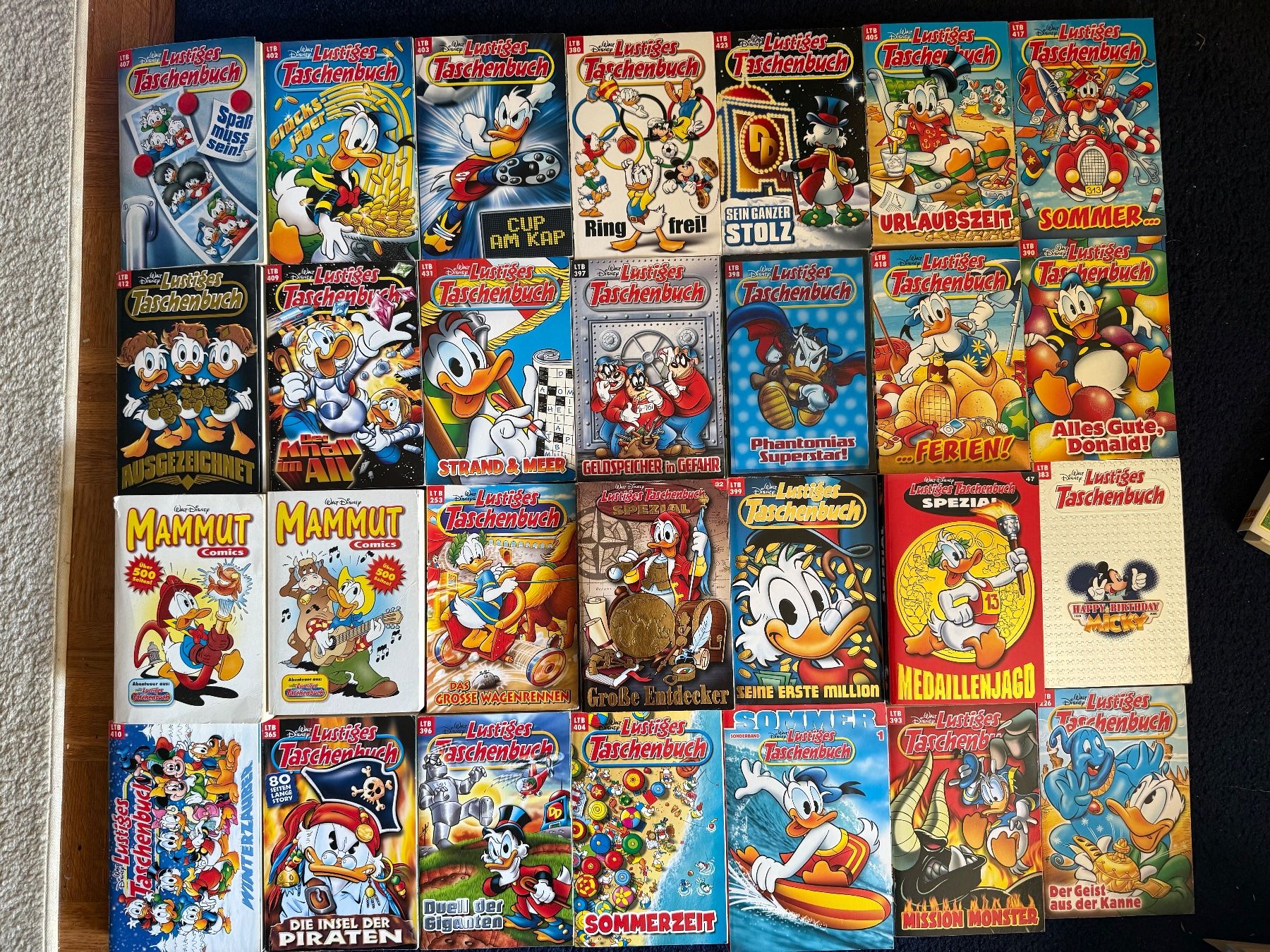 Comics: 39 Lustige Taschenbücher + Mickey Mouse Hefte – Gebraucht aus Zürich von mic_qnt9