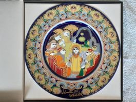 Weihnachtsteller 1981 Björn Wiinblad
