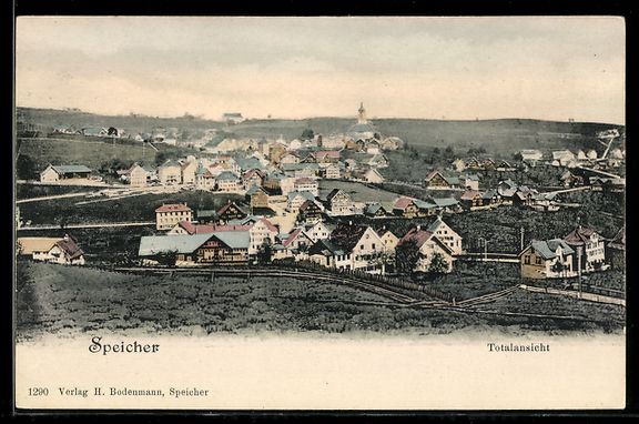 Cartes postales: AK Speicher, Totalansicht – D'occasion à Berlin par bartko-reher