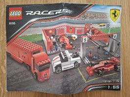 Lego Racers 8155 Ferrari F1 Pit