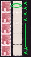 1970_483_Rollenmarken Nr. GLEICHSTÄNDIG +SEITLICH GERISSEN !