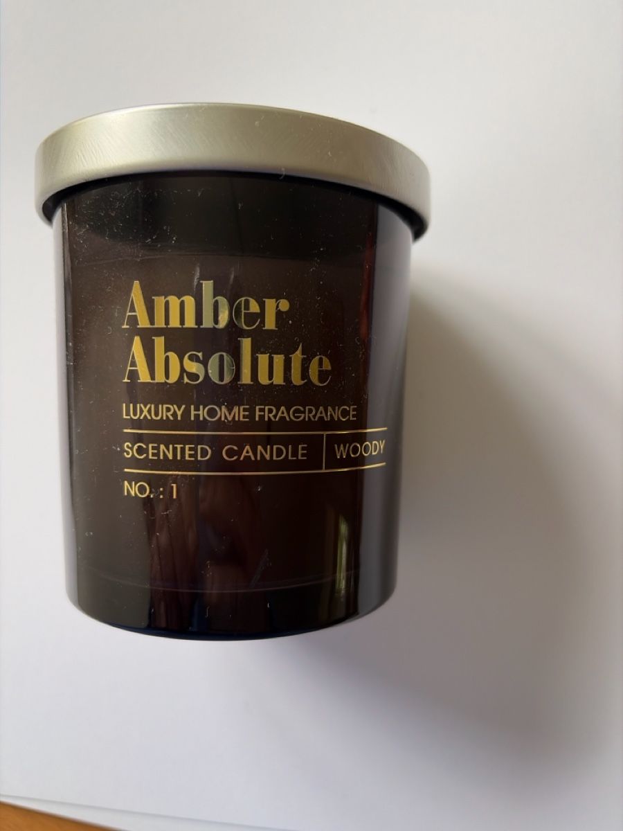Candele: Duftkerze "Amber Absolute" - Warme Note für den Winter – Nuovo e nell'imballaggio originale da Zürich venduto da MeineBilderkiste
