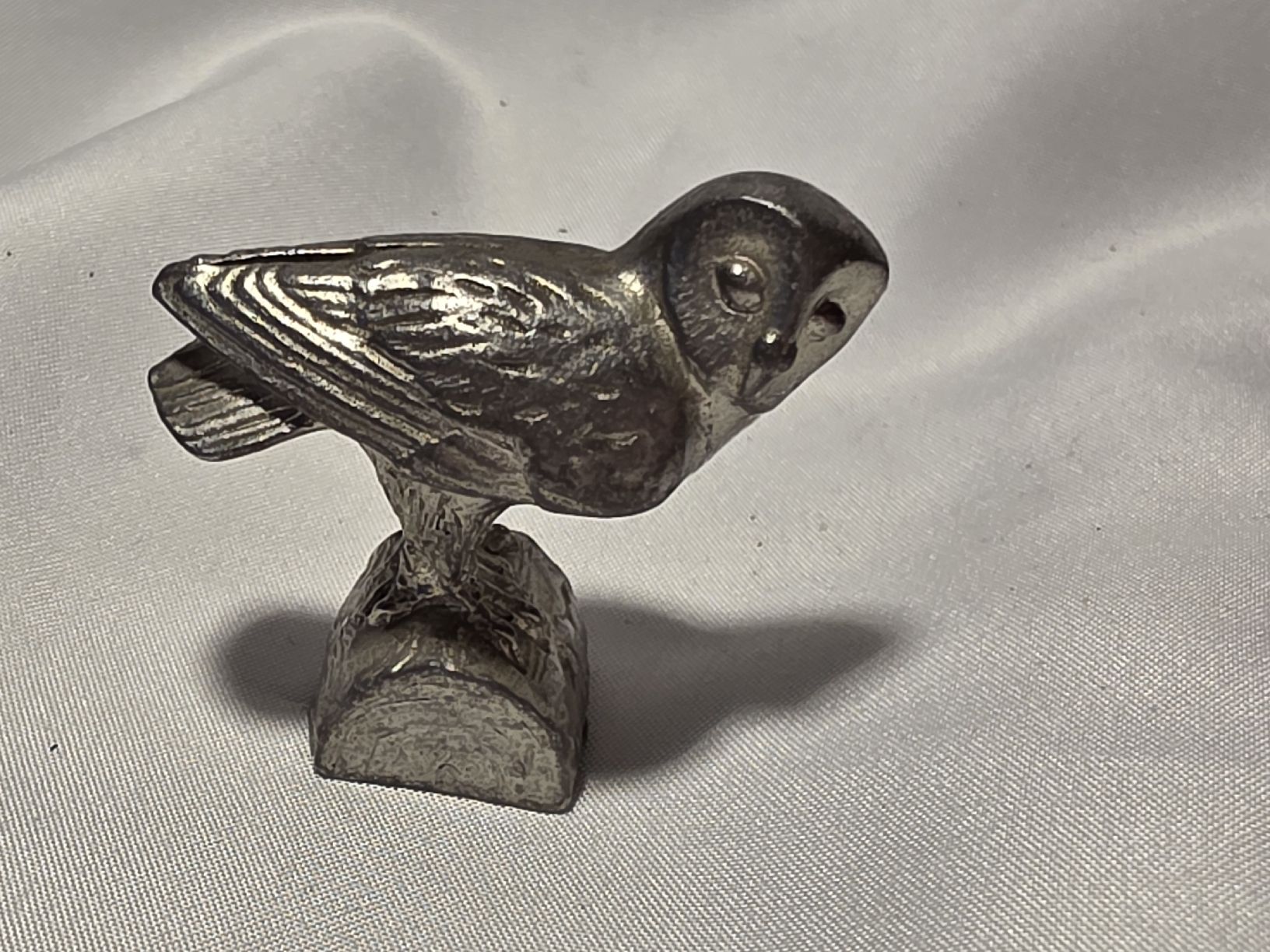 Statuette: Eule Figur Silber  siehe Foto – Nuovo (secondo la descrizione) da Rickenbach BL venduto da nicole611