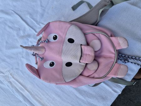 Kinderrucksack Einhorn Design rosa guter Zustand