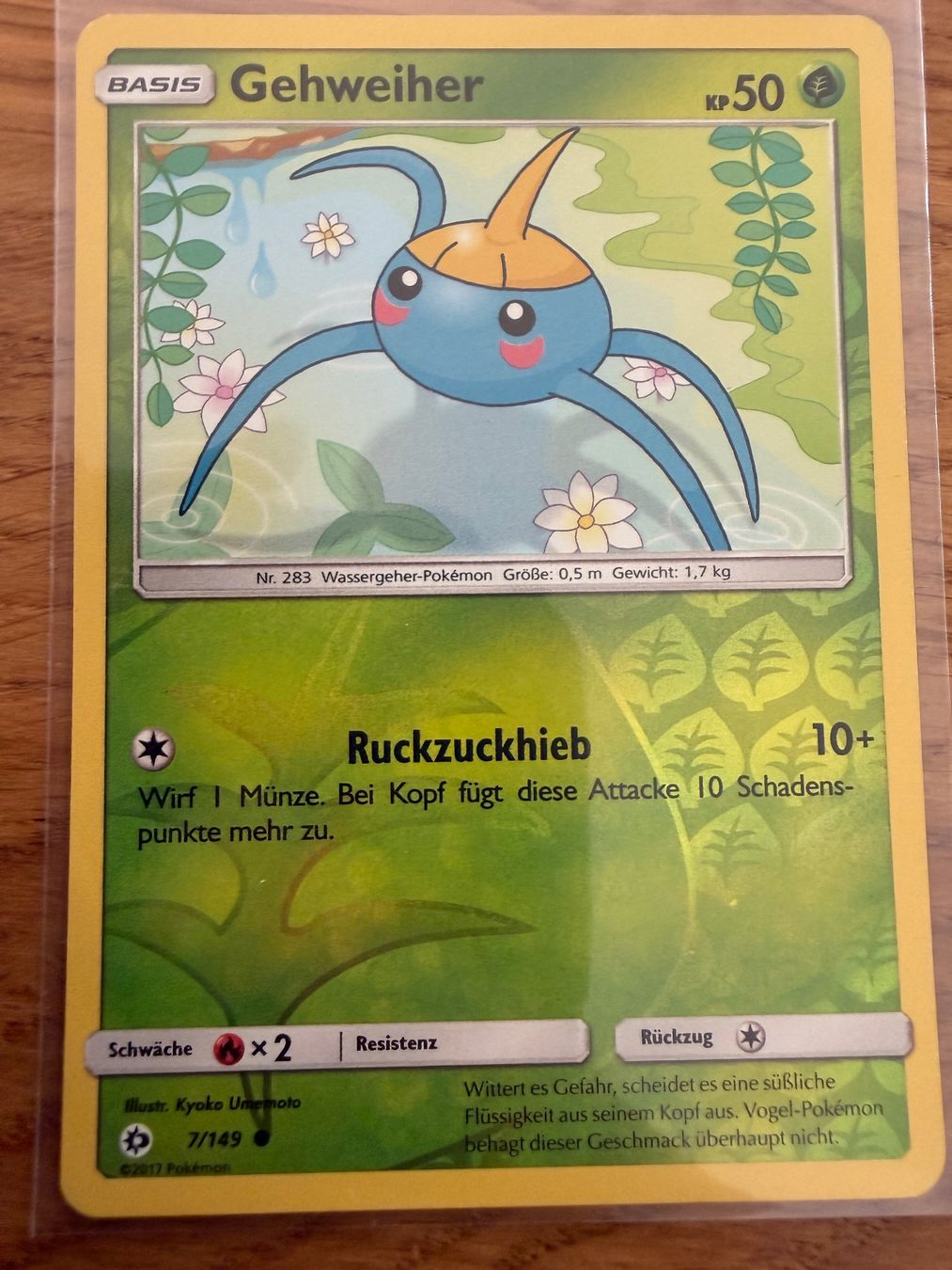 Pokémon Carte collezionabili: Gehweiher 7/149 – Usato da Amriswil venduto da sim_nlb6