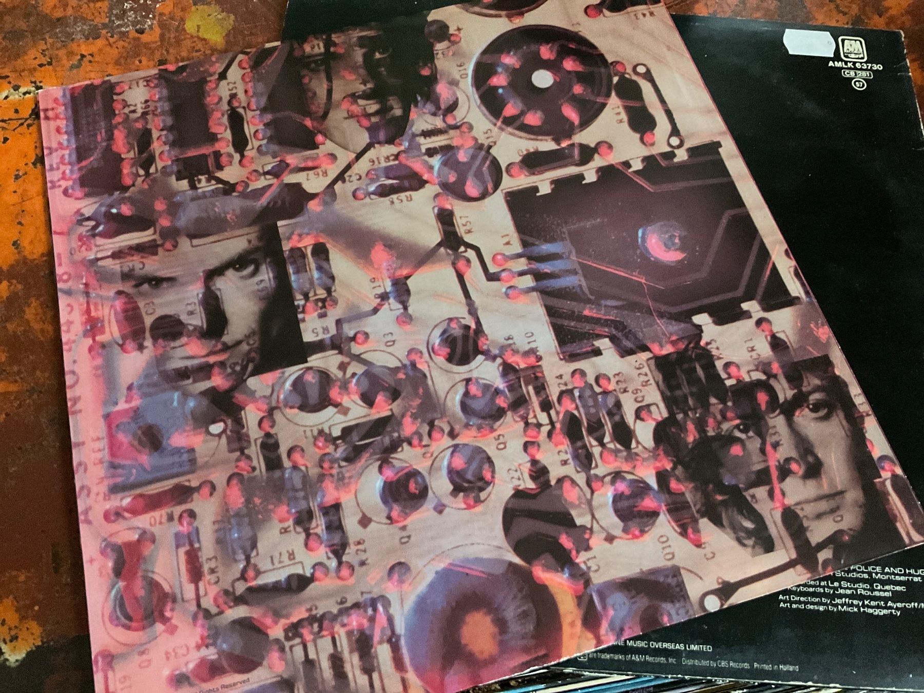 Dischi in vinile: The Police Ghost in the machine LP – Usato da Delémont venduto da vinylfreak01 2
