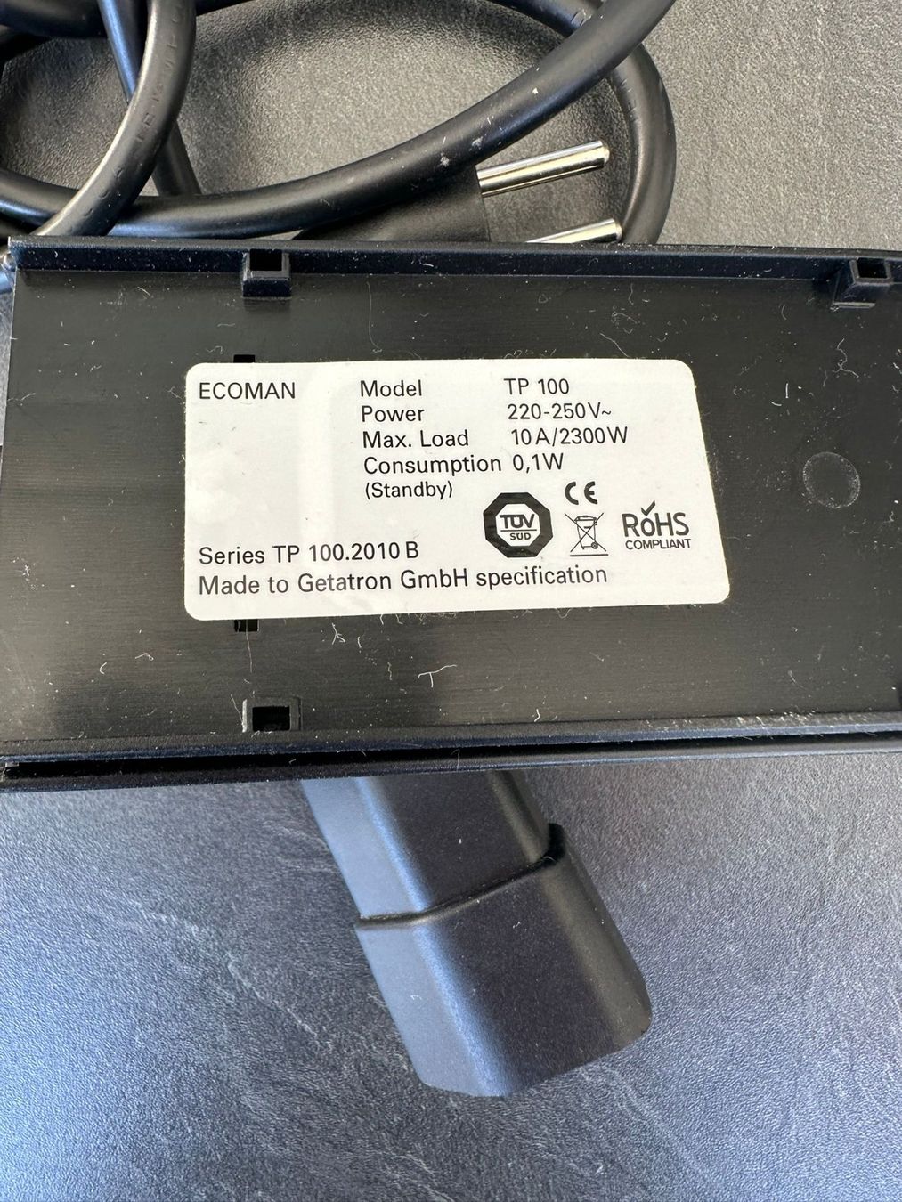 Componenti elettronici: Ecoman TP 100 Stromspargerät – Usato da Burgdorf venduto da Apfel62 1