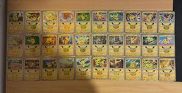 Pokémon 30th Celebration complete Pikachu Set🇬🇧 ab 1.-
