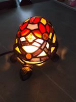 Nachttischlampe Schildkröte Tiffany Stil Vintage gebraucht