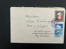 Militärpost 1940 mit Miltärmarken frankiert  (V241)