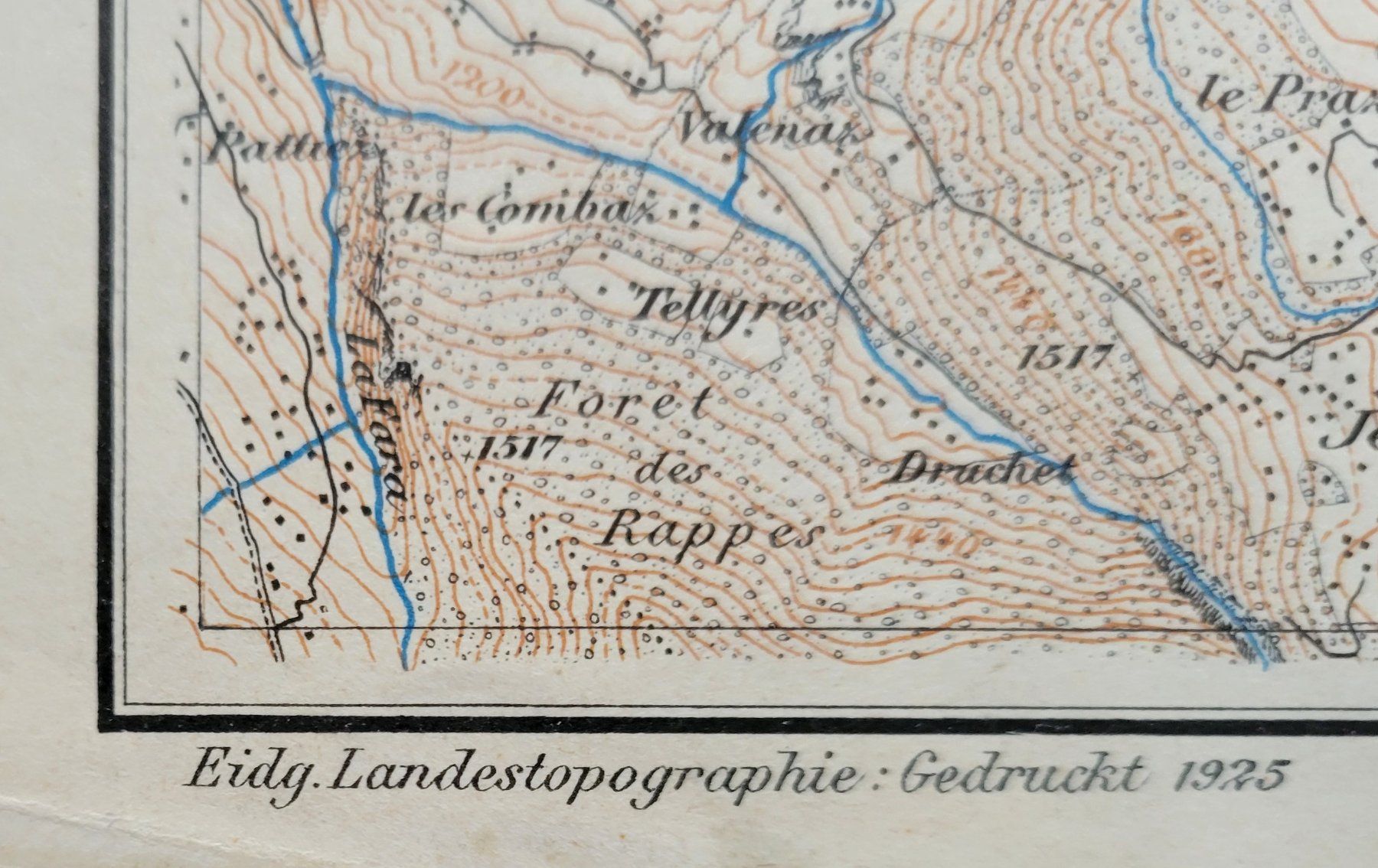 Cartine & Atlanti: Topographischer Atlas RAWILPASS 1925 – Usato da Nidau venduto da Polebloe 2