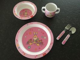 Melamin Set Kindergeschirrset Sigikid