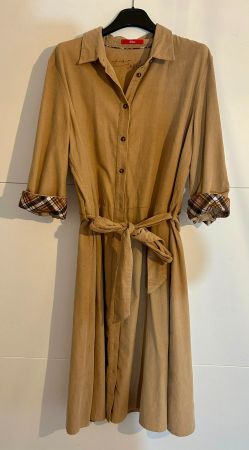 S.Oliver Cord Kleid, beige, Grösse 42, Herbst Look!