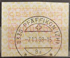 1990 ATM mit schönem Stempel