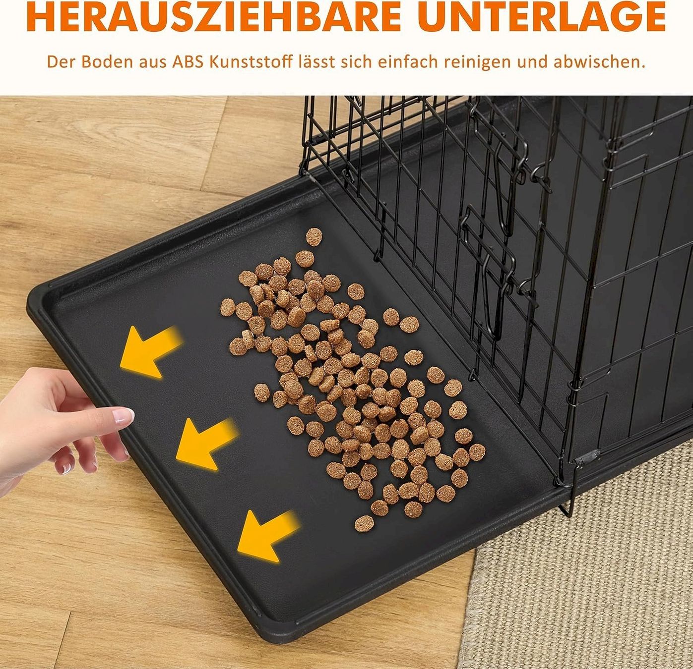 Gabbie, trasporto & Sicurezza: Ribelli Hundetransportbox 91x64x58cm – Nuovo e nell'imballaggio originale da Bottighofen venduto da zaap 2