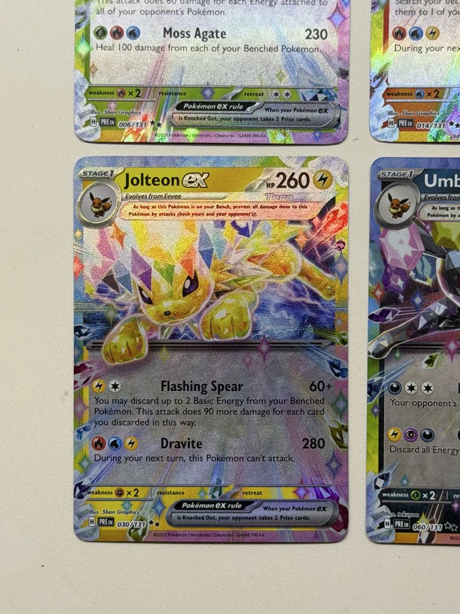 Pokémon Cartes à collectionner: Eevee Evolutions ex 6er Set Prismatic Evolutions EN – Neuf (Voir description) à Windisch par CharizArdi 4