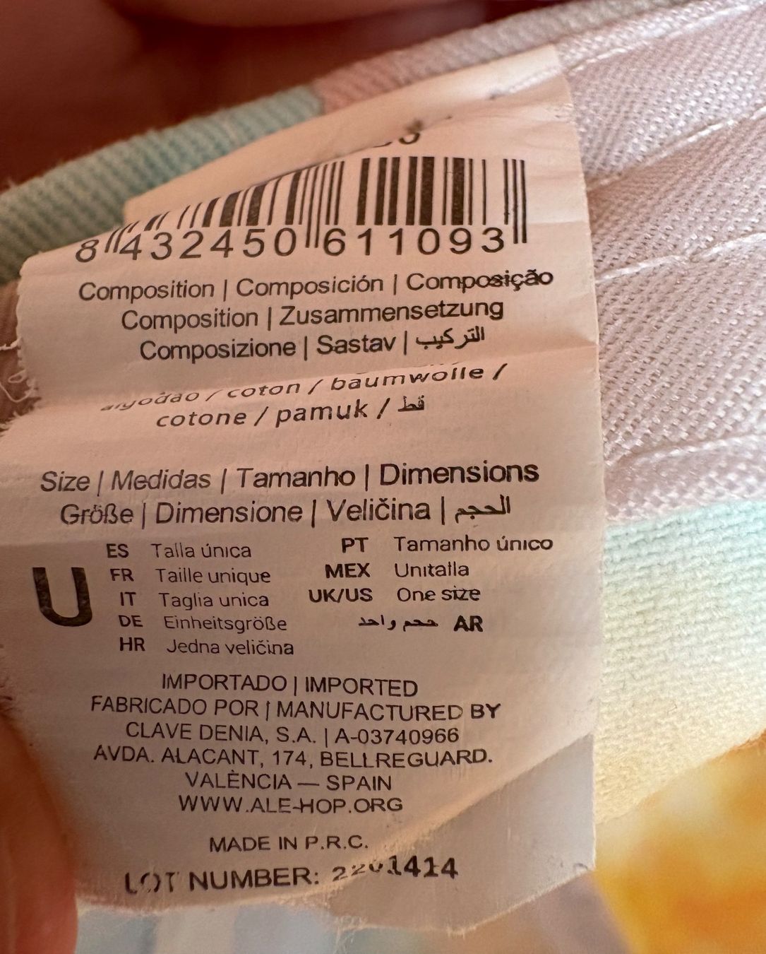 Copricapi, berretti & cappellini: Cap Tie Dye Baumwolle "Positive" Einheitsgrösse – Usato da Chur venduto da smart.shopper 5