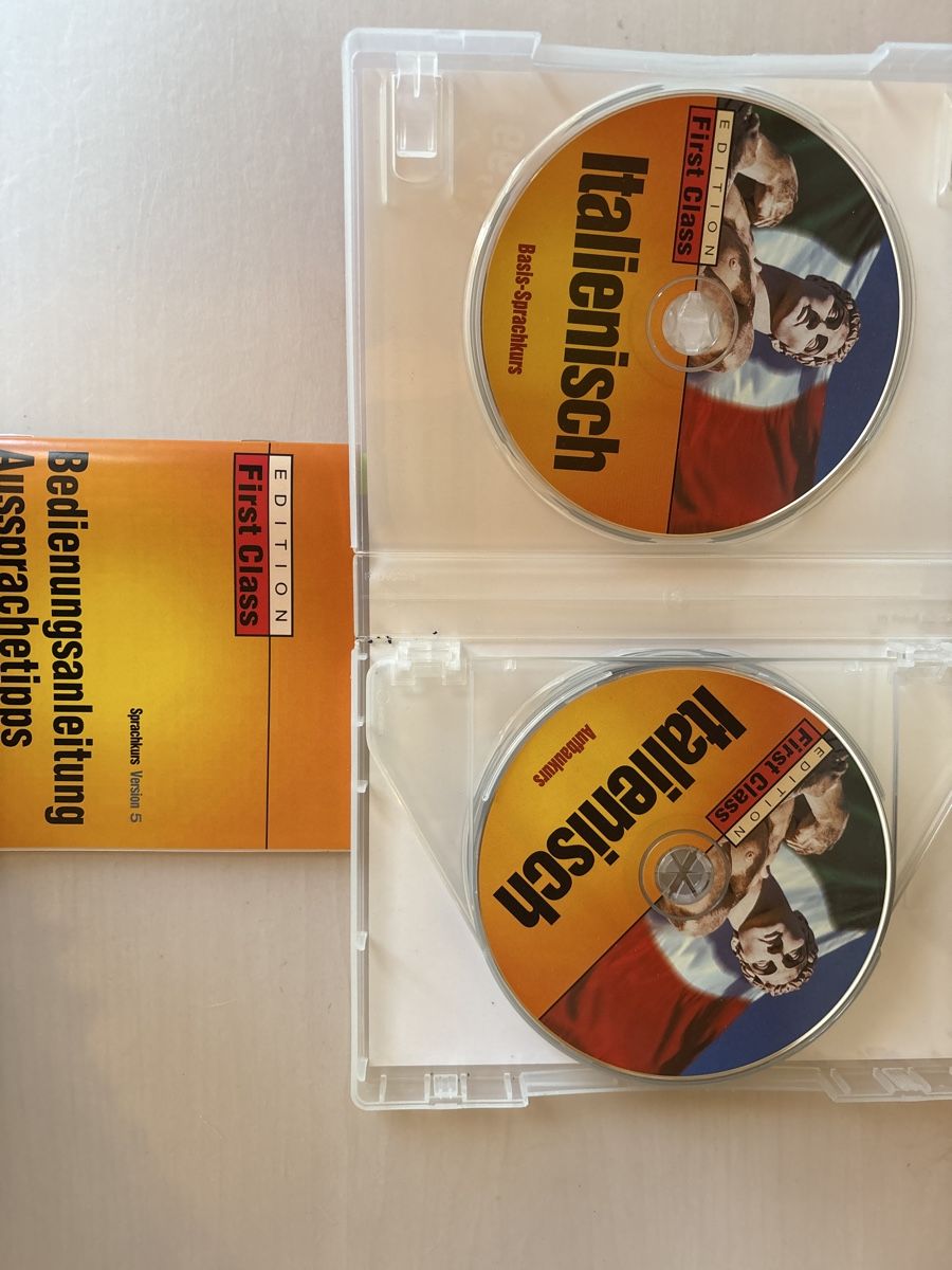 Tutti i DVDs: Italienisch Sprachkurs - First Class Edition - Komplett – Usato da Ruswil venduto da ois_li_ois_ 2