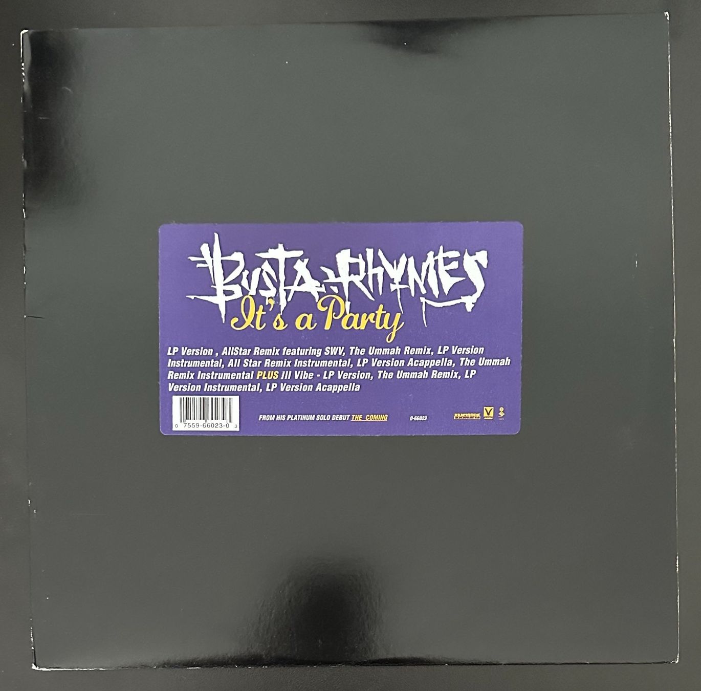 Dischi in vinile: Busta Rhymes – It's A Party 12'' – Usato da Viganello venduto da md__2rd2