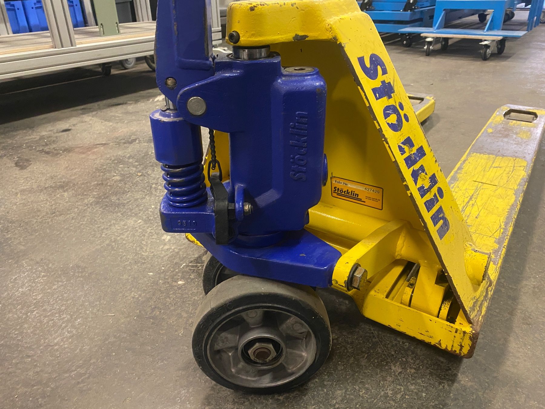 Stöcklin Carrelli elevatori e a forche: Stöcklin Handhubwagen ab 1.- – Usato da Wabern venduto da HK-Design 3