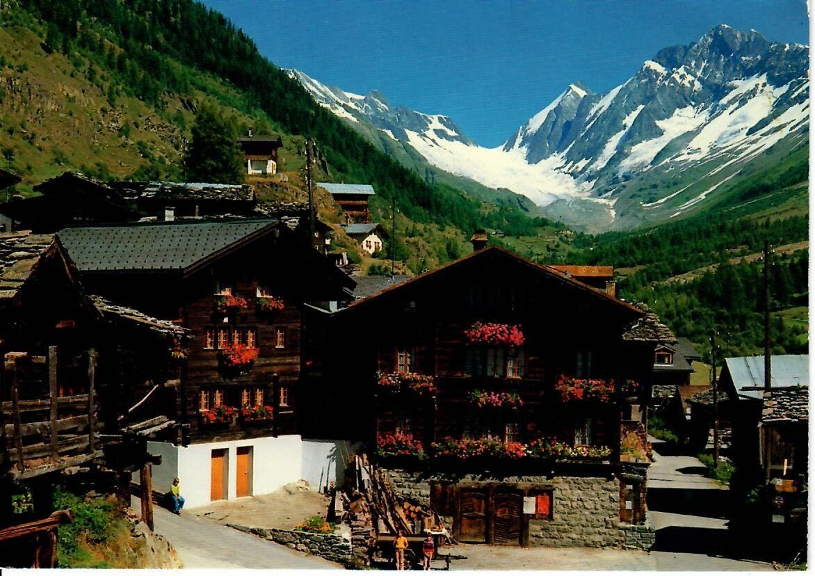 Cartoline postali: Blatten im Lötschental – Usato da Hochdorf venduto da Ziegel-16