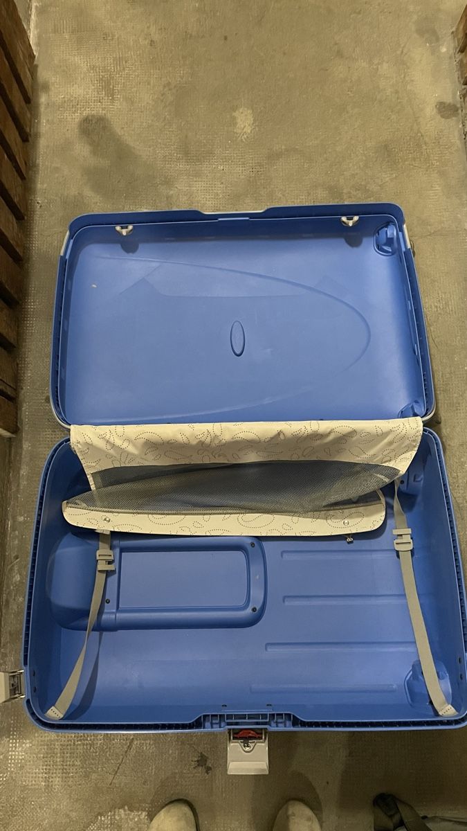 Samsonite Reisekoffer: Valise rigide Samsonite Extra Light bleue – Gebraucht aus Genève von danalagym 2